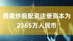 西藏炒股配资注册资本为2365万人民币